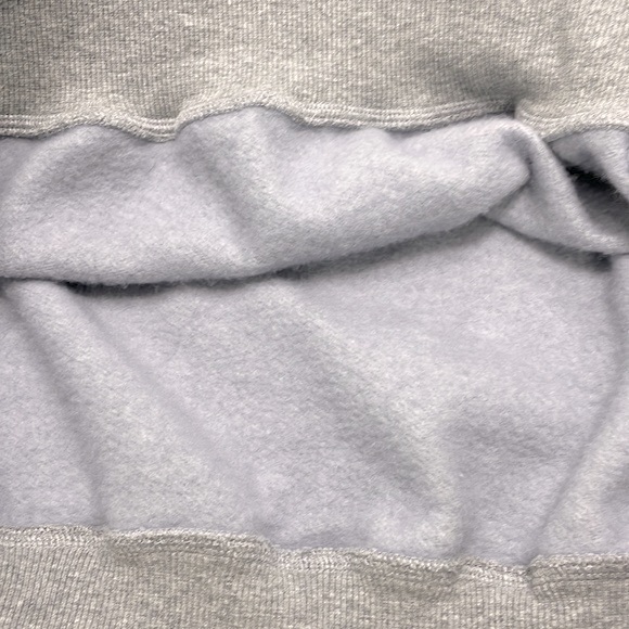 FL&L Heather Gray Embroidered Fuzzy Roomy Alex Sweatshirt Medium Like New - Picture 9 of 14